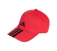 adidas Unisex Bball 3S Cap New Logo, Pure Ruby/Black, XS