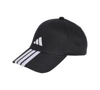 adidas Unisex Bball 3S New Logo Hat, Black/White, XXS-XS