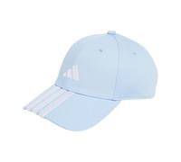 Adidas Performance Baseball Cap 3-Streifen New Logo Damen Baumwolle glow blau/weiß