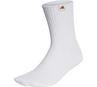 adidas Unisex Best Label Socks 1 Pair, White/Black, 42-45