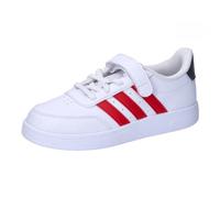 Sneaker ADIDAS SPORTSWEAR "BREAKNET 2.0 KIDS" Gr. 32, weiß (cloud white, better scarlet, carbon) Kinder Schuhe (90740602-32) cloud white, better scarlet, carbon