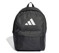 adidas Unisex Classic 3BARS Backpack, Black / White, One Size
