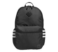 adidas Unisex Classic 3s 4 Rucksack Rucksack (1 Stück), Schwarz/5.0, One Size, Klassischer Rucksack mit 3 Streifen, für Damen und Herren, Tasche mit Laptophülle