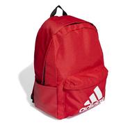 adidas Unisex Classic Badge of Sport Backpack, Better Scarlet/White, One size