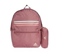adidas Unisex Classic Horizontal 3-Streifen Rucksack, Purpurrot vorgefärbt, One Size, Rucksack