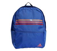 adidas Unisex Classic Horizontal 3-Stripes Backpack, Royal Blue/Wonder Clay, One size