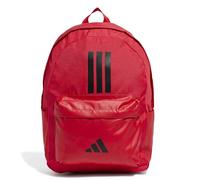 adidas Unisex Classic Three Stripes Backpack Back to School, Pure Ruby/Black, One Size