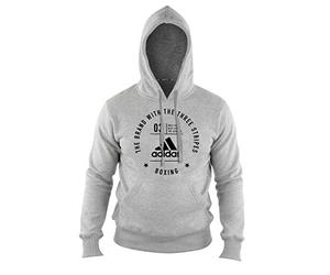 adidas Unisex Community Line Hoody, Grau/Schwarz, M EU