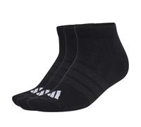 Gepolsterte Essentials Low Cut Socken 3er-Pack Black / Black / White 40-42