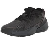 adidas Unisex D.O.N. Issue 4 Basketball Shoe, Black/Carbon/Grey, 12 US Men