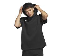 ADIDAS Herren Kapuzensweat Dugout Short Sleeve - Genderneutral (IS9767) XS BLACK