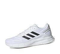 adidas Unisex Duramo 10 Road Running Shoe, Cloud White/Core Black/Dash Grey, 42 EU