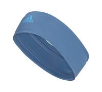 adidas Unisex-Erwachsene Alphaskin 2.0 elastisches Stirnband, Wonder Steel Blue/Pulse Blue, Einheitsgröße