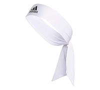 adidas Unisex-Erwachsene Alphaskin Tie Stirnband, weiß/schwarz, Einheitsgröße