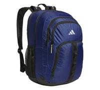 adidas Unisex-Erwachsene Primetime Large Backpack for Women and Men, Big Bag with Laptop Sleeve Rucksacktasche, Twill Bright Royal-Legend Ink/Schwarz/Silber-Metallic, Einheitsgröße