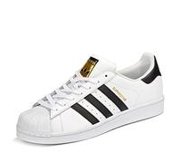 adidas Unisex-Erwachsene Superstar Low-Top, Weiß (Ftwr White/Core Black/Ftwr White), 44 2/3 EU