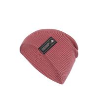 adidas Unisex Essentials Beanie, Preloved Crimson/Black/Semi Pink Spark, L