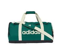Sporttasche ADIDAS PERFORMANCE "LINEAR DUFFELBAG M", grün (collegiate grün, ivory), Obermaterial: 100% Polyester, Taschen Sporttasche (89215614-0) collegiate grün, ivory