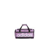 Adidas Unisex Essentials Linear Duffel Bag, preloved Purple/White, XS