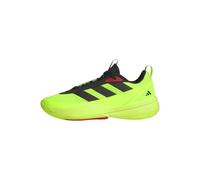 adidas Unisex Front Court Shoes Basketball-Schuhe, Lucid Lemon/core Black/Pure Ruby, 45 1/3 EU