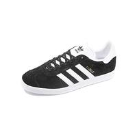 adidas Unisex Gazelle Sneaker, Schwarz (Cblack/White/Goldmt), 43 1/3 EU