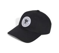 adidas Unisex Germany Dad Hat, Black/White, XXS-XS