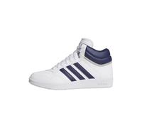 Sneaker ADIDAS SPORTSWEAR "HOOPS 4.0 MID", Herren, Gr. 42, cloud weiß, dunkelblau, grau two, Synthetik, Schuhe Sneaker (79206252-42) cloud weiß, dunkelblau, grau two
