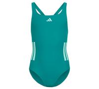 Adidas 3 Stripes C-back Swimsuit Grün,Blau 14-15 Years Mädchen