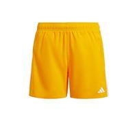 adidas - Kid's 3 Stripes Shorts - Boardshorts, Gr. 116, gelb (CrewOrange/White)