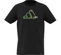 adidas Unisex Kids Adrenaline Aesthetic Graphic T-Shirt JUNIOR, Black, 13-14 Years