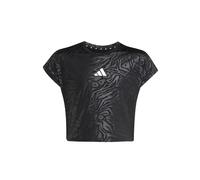 adidas Unisex Kids All Sports Animalprint Crop-Shirt Black/White 128