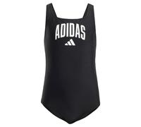 Adidas Collegiate V-back Swimsuit Schwarz 9-10 Years Mädchen