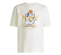adidas Unisex Kids DISNEY MICKEY MOUSE T-SHIRT SET, off white/Pure Orange, 18-24 Months