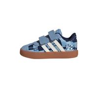 adidas Unisex Kids Disney Micky Maus Kids VL Court Schuh Ash Blue/Off White/Crew Blue 25