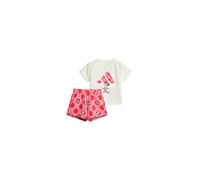 adidas Unisex Kids DISNEY MINNIE MAUS T-SHIRT-SET Off White/Pink Fusion/Pure Ruby 92