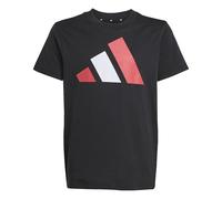 adidas Essentials T-Shirt Kinder JY0297 - black/pure ruby/white 152