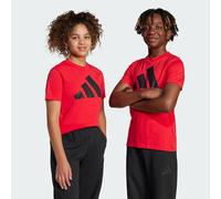 Adidas Kinder-T-Shirt Essentials Big Logo Unisex Pure Ruby/Black Größe 128