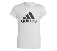 adidas Unisex Kids Essentials Big Logo T-Shirt, White/Black, 15-16 Years
