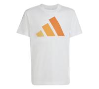 adidas Essentials T-Shirt Kinder KS0384 - white/semi ice tangerine/pure tangerine/pure orange 164