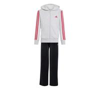adidas J 3 STRIPES FL FZ HD Kinder-Sweatjacke, grau, größe 152