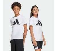 Adidas T-Shirt Essentials Big Logo Unisex Kinder Weiß/Schwarz 9-10 Jahre