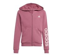 adidas Unisex Kids Essentials Linear Logo Kapuzenjacke Preloved Crimson/Sandy Pink 152