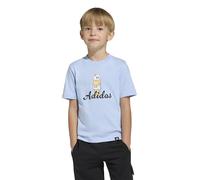 adidas Unisex Kids Food Pack Graphic T-Shirt Kids, Glow Blue, 9-10 Years