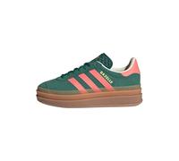 Adidas Unisex Kids Gazelle Bold Kids Schuh Collegiate Green/Signal Coral/Cream White 38