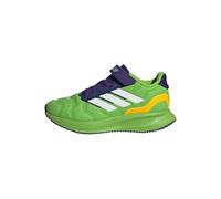 adidas Iron Hulk Runfalcon 5 Schuh Kids Semi Solar Green / Cloud White / Collegiate Purple 33