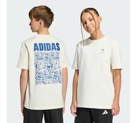 adidas Unisex Kids Marvel Avengers Graphics Tee, Off White/ray Blue, 15-16 Years