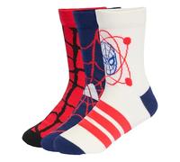 adidas Unisex Kids MARVEL KIDS SPIDER-MAN SOCKS, pure ruby/dark blue/off white, 2.5-4