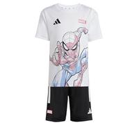 adidas Unisex Kids MARVEL SPIDER-MAN T-SHIRT-SET White/Black 128