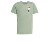 adidas Unisex Kids Minecraft Training T-Shirt, Silver Green, 11-12 Years