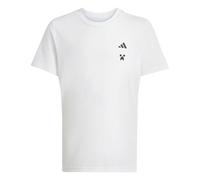adidas Unisex Kids Minecraft Training T-Shirt, White, 13-14 Years